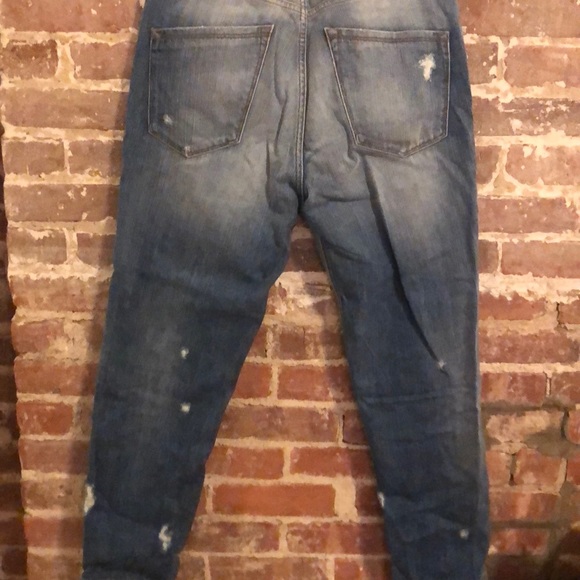 Men’s Distressed Blue Jeans - Picture 4 of 4